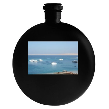 Oceans Round Flask