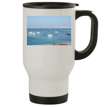 Oceans Stainless Steel Travel Mug