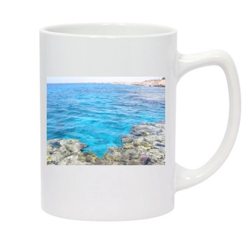 Oceans 14oz White Statesman Mug