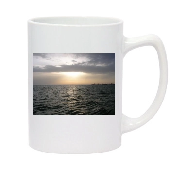 Oceans 14oz White Statesman Mug