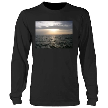 Oceans Men's Heavy Long Sleeve TShirt