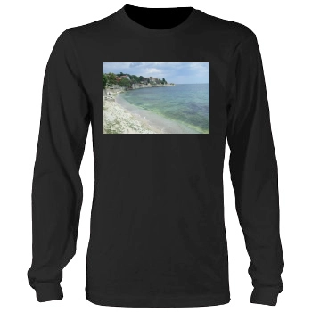 Oceans Men's Heavy Long Sleeve TShirt