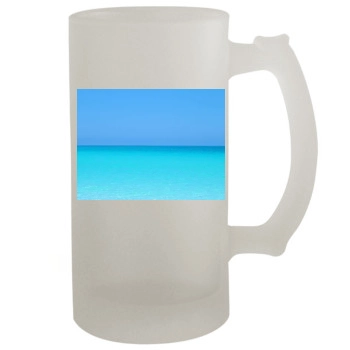 Oceans 16oz Frosted Beer Stein