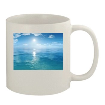 Oceans 11oz White Mug