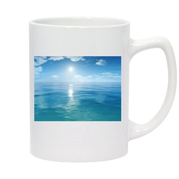 Oceans 14oz White Statesman Mug