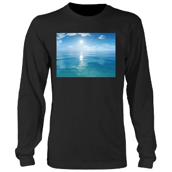 Oceans Men's Heavy Long Sleeve TShirt