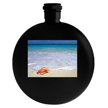 Oceans Round Flask