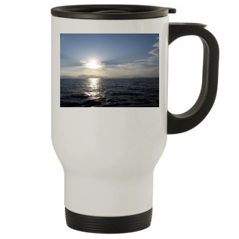 Oceans Stainless Steel Travel Mug