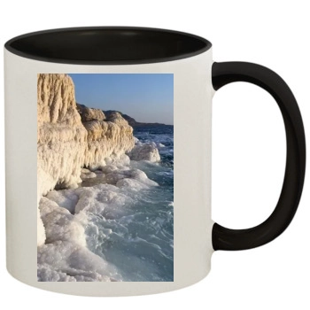 Oceans 11oz Colored Inner & Handle Mug