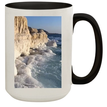 Oceans 15oz Colored Inner & Handle Mug