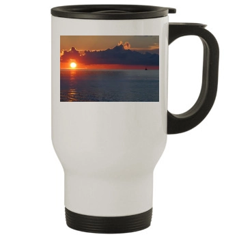 Oceans Stainless Steel Travel Mug