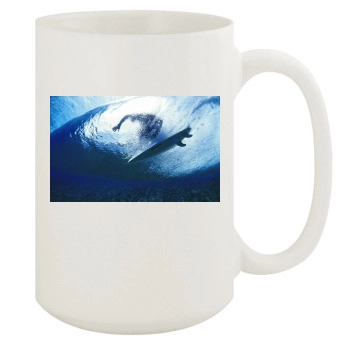 Oceans 15oz White Mug