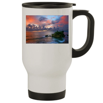 Oceans Stainless Steel Travel Mug