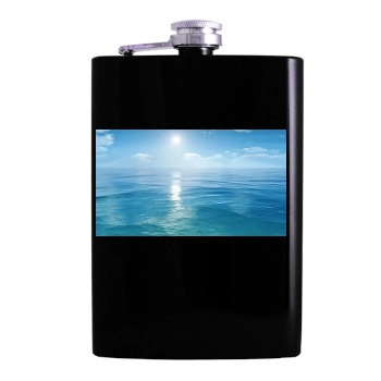 Oceans Hip Flask