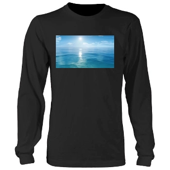 Oceans Men's Heavy Long Sleeve TShirt