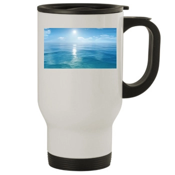 Oceans Stainless Steel Travel Mug