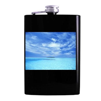 Oceans Hip Flask