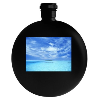 Oceans Round Flask