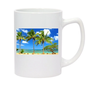 Oceans 14oz White Statesman Mug