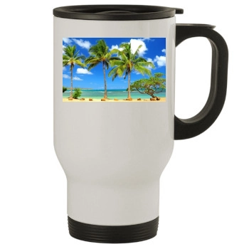 Oceans Stainless Steel Travel Mug