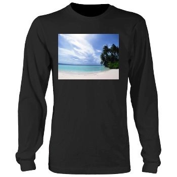 Oceans Men's Heavy Long Sleeve TShirt