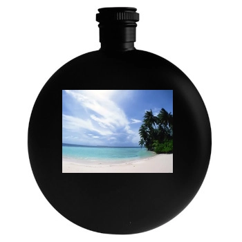 Oceans Round Flask