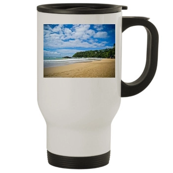 Oceans Stainless Steel Travel Mug