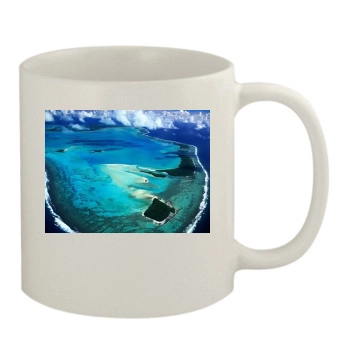 Oceans 11oz White Mug