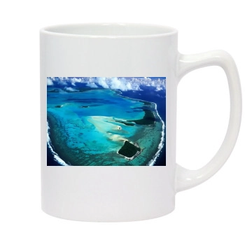 Oceans 14oz White Statesman Mug