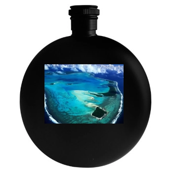 Oceans Round Flask