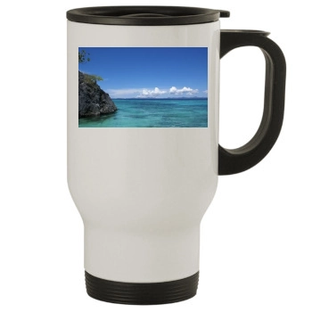 Oceans Stainless Steel Travel Mug