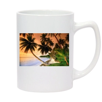 Oceans 14oz White Statesman Mug