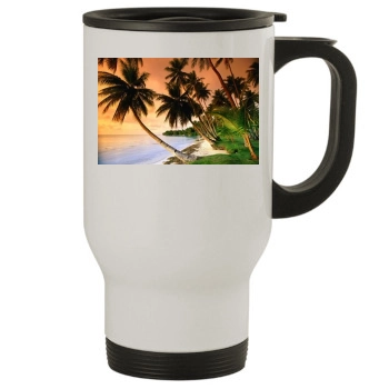 Oceans Stainless Steel Travel Mug