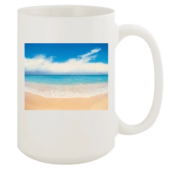 Oceans 15oz White Mug