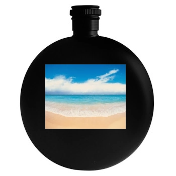 Oceans Round Flask