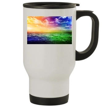 Oceans Stainless Steel Travel Mug