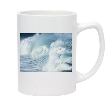 Oceans 14oz White Statesman Mug