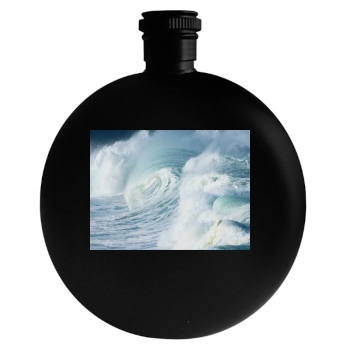 Oceans Round Flask