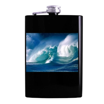 Oceans Hip Flask