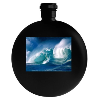 Oceans Round Flask