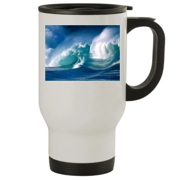 Oceans Stainless Steel Travel Mug