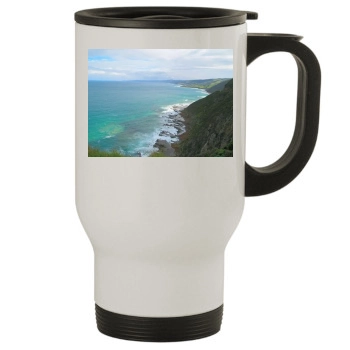 Oceans Stainless Steel Travel Mug