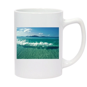 Oceans 14oz White Statesman Mug