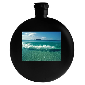 Oceans Round Flask