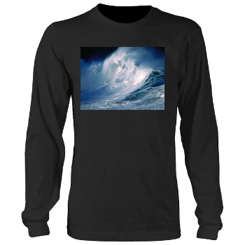 Oceans Men's Heavy Long Sleeve TShirt