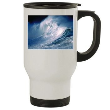 Oceans Stainless Steel Travel Mug