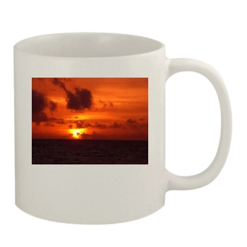 Oceans 11oz White Mug