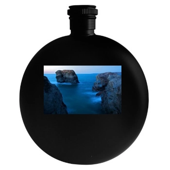 Oceans Round Flask