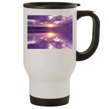 Oceans Stainless Steel Travel Mug