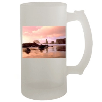 Oceans 16oz Frosted Beer Stein